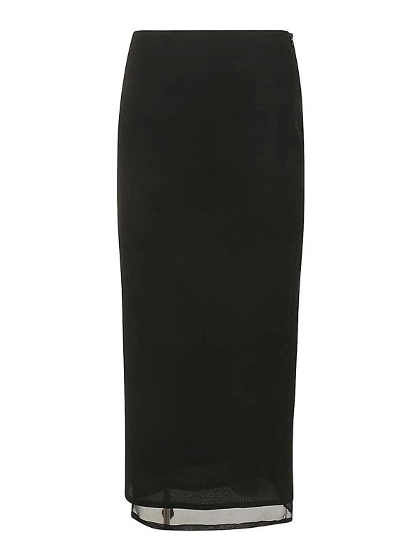 Fabiana Filippi Jupe Midi - Noir