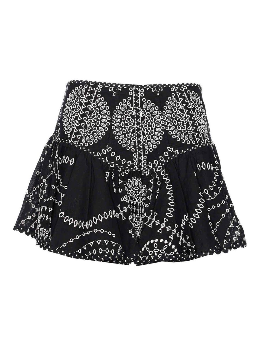 Charo Ruiz Jupe Midi - Noir