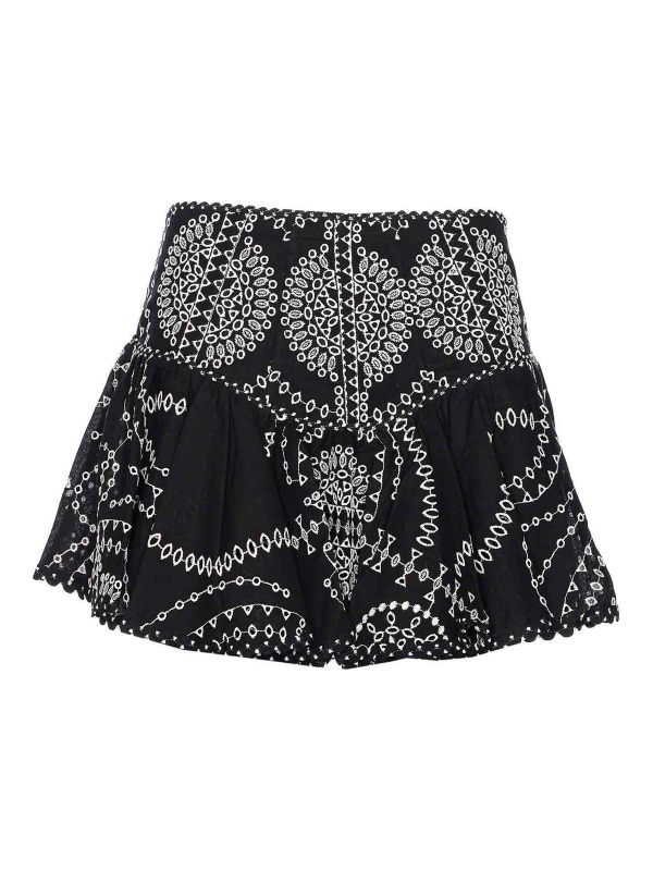 Charo Ruiz Jupe Midi - Noir