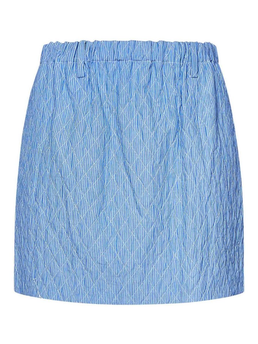 N°21 Jupe Midi - Bleu