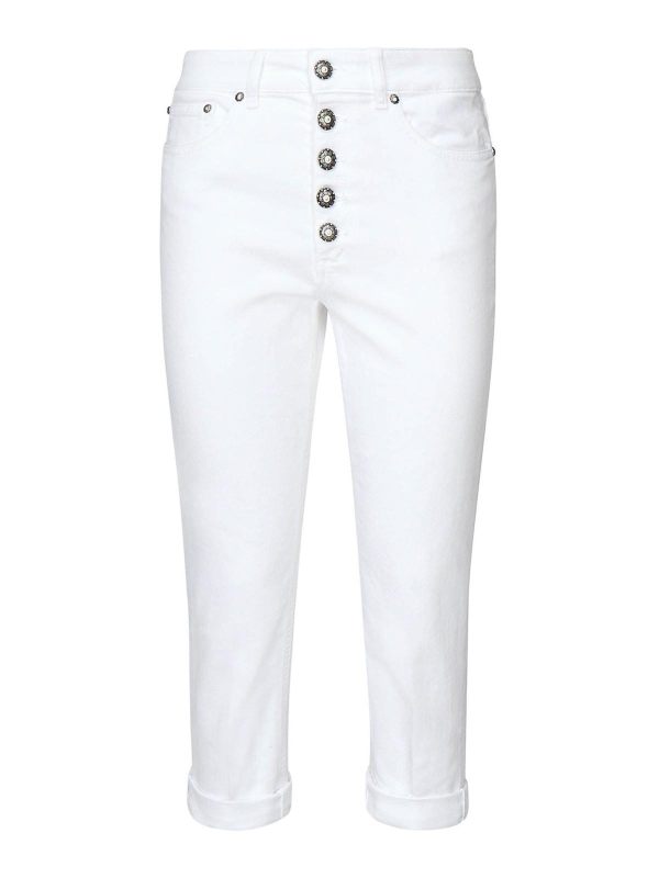Dondup Jean Bootcut - Blanc