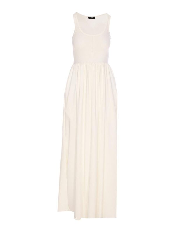 Eleh Robe Au Genou - Blanc