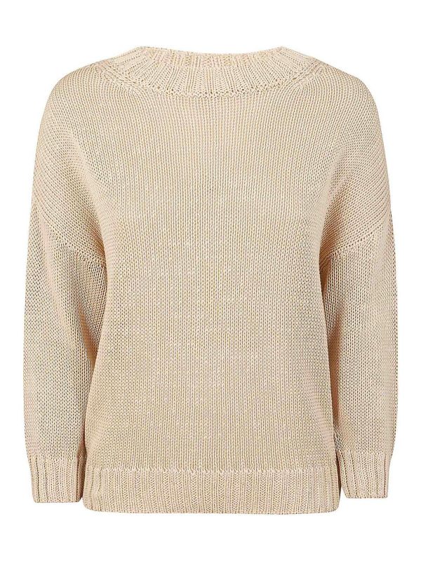 Zanone Pull Col Rond - Beige