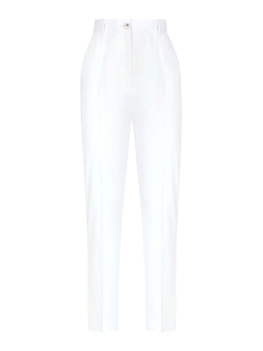 Dolce & Gabbana Pantalons Décontractés - Blanc