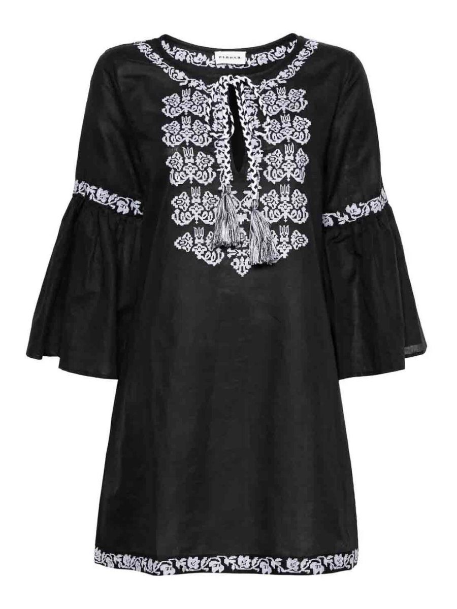 P. A.R. O.S. H. Robe Courte - Noir