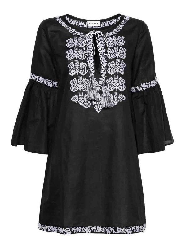 P. A.R. O.S. H. Robe Courte - Noir