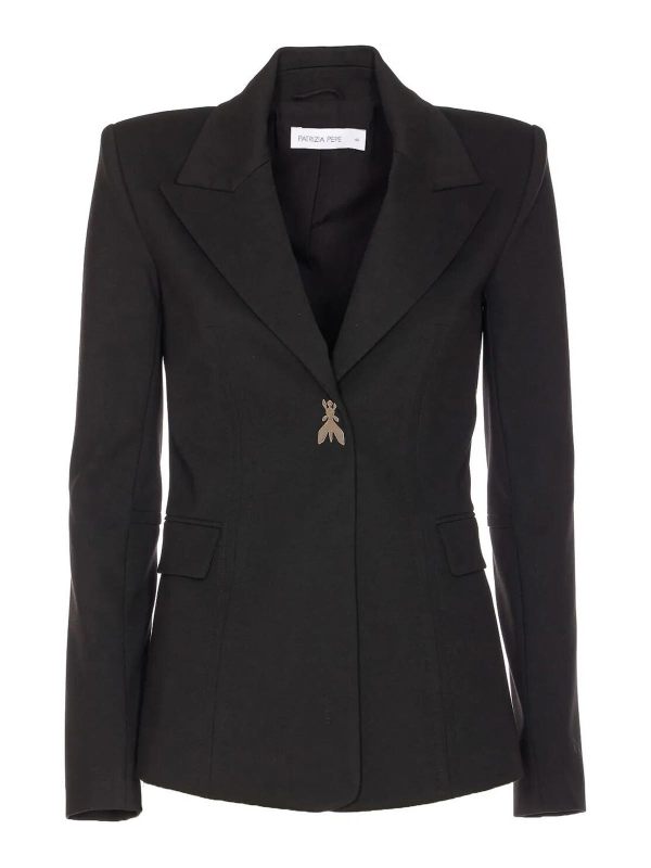 Patrizia Pepe Veste Casual - Noir