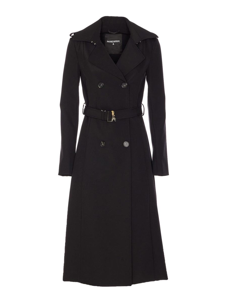 Patrizia Pepe Trench-Coat - Noir