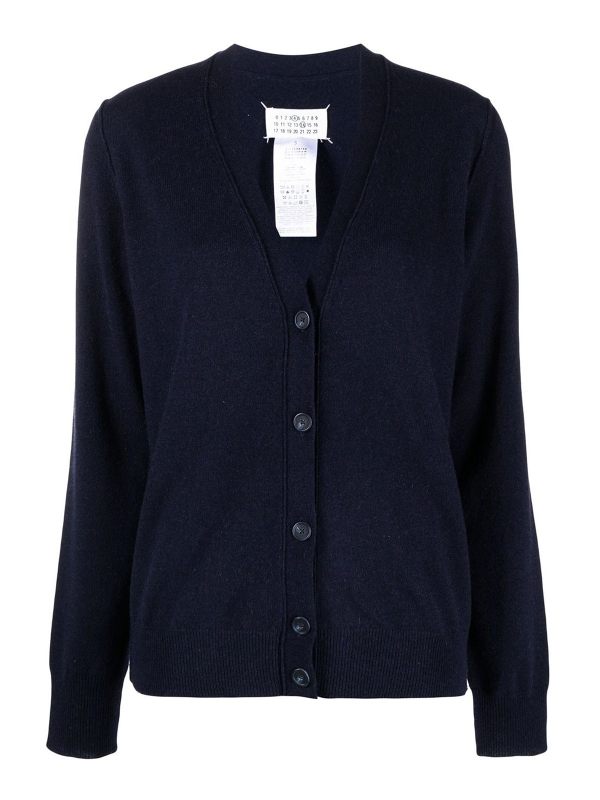 Maison Margiela Cardigan - Bleu
