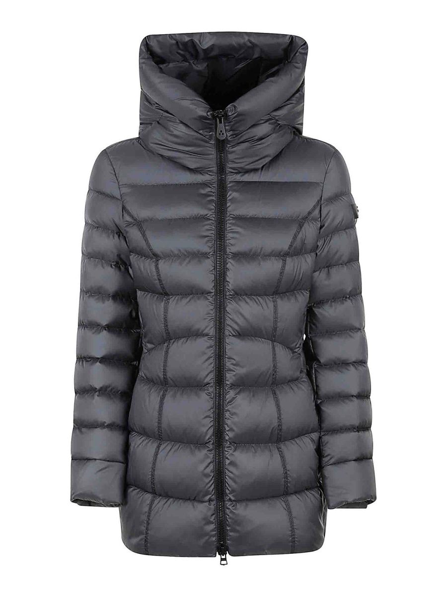 Peuterey Manteau Au Genou - Gris