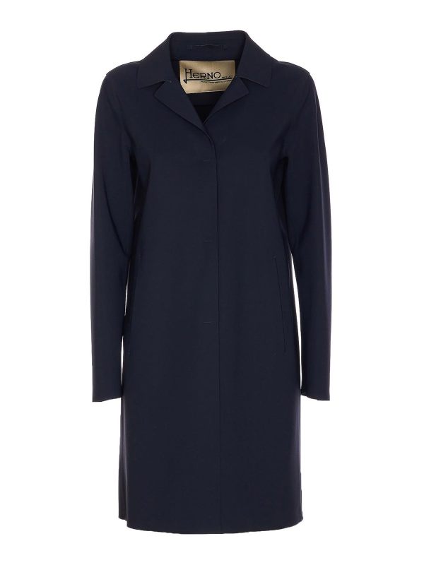 Herno Manteau Court - Bleu