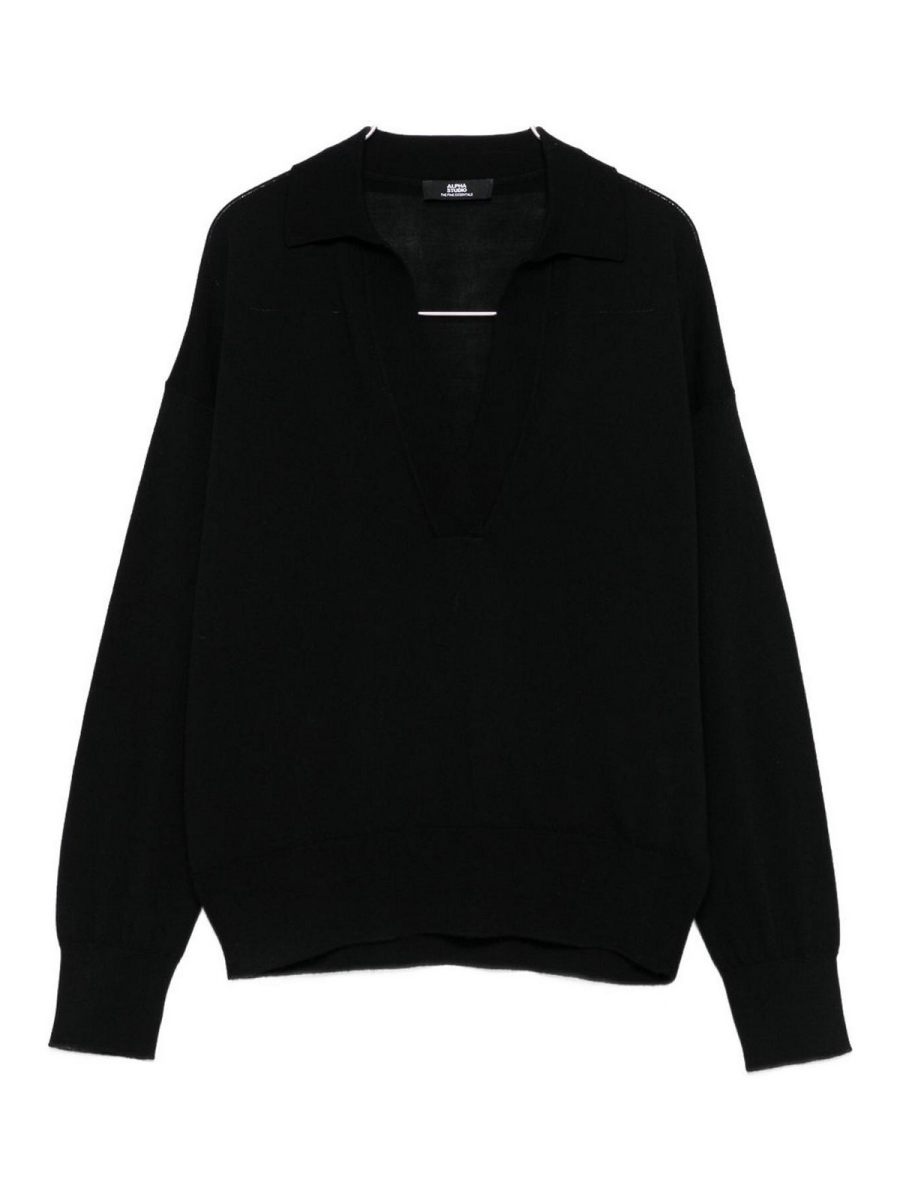 Alpha Studio Polo - Noir
