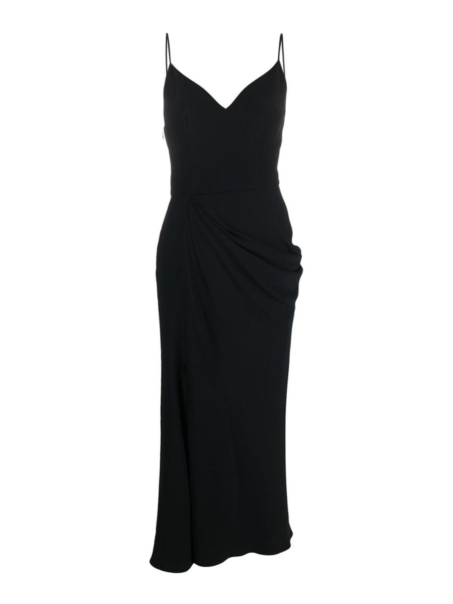 Alexander Mcqueen Maxi Robe - Noir