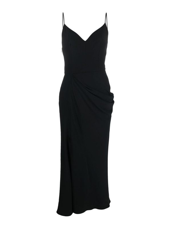 Alexander Mcqueen Maxi Robe - Noir