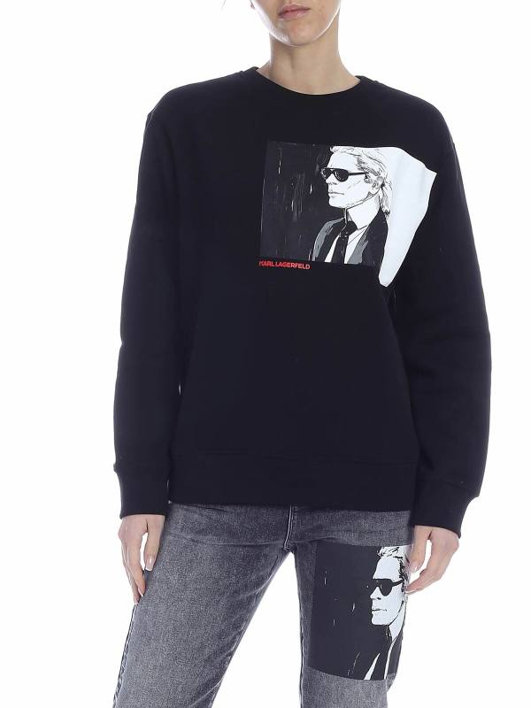 Karl Lagerfeld Sweat-Shirts - Noir