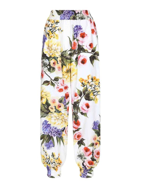 Dolce & Gabbana Pantalons Décontractés - Blanc