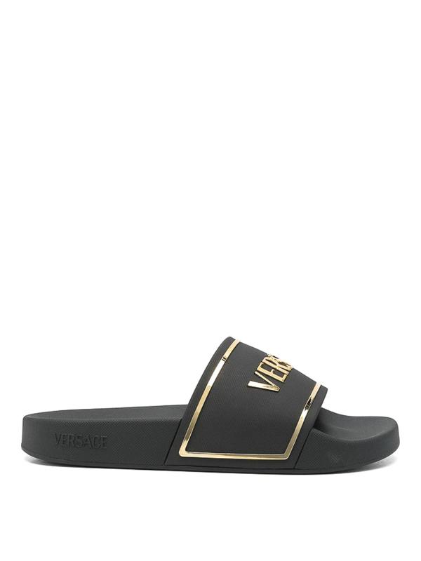 Versace Sandales - Noir