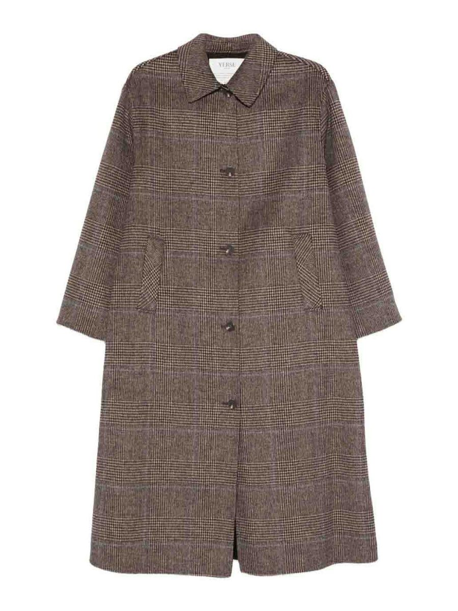 Yerse Manteau Long - Marron