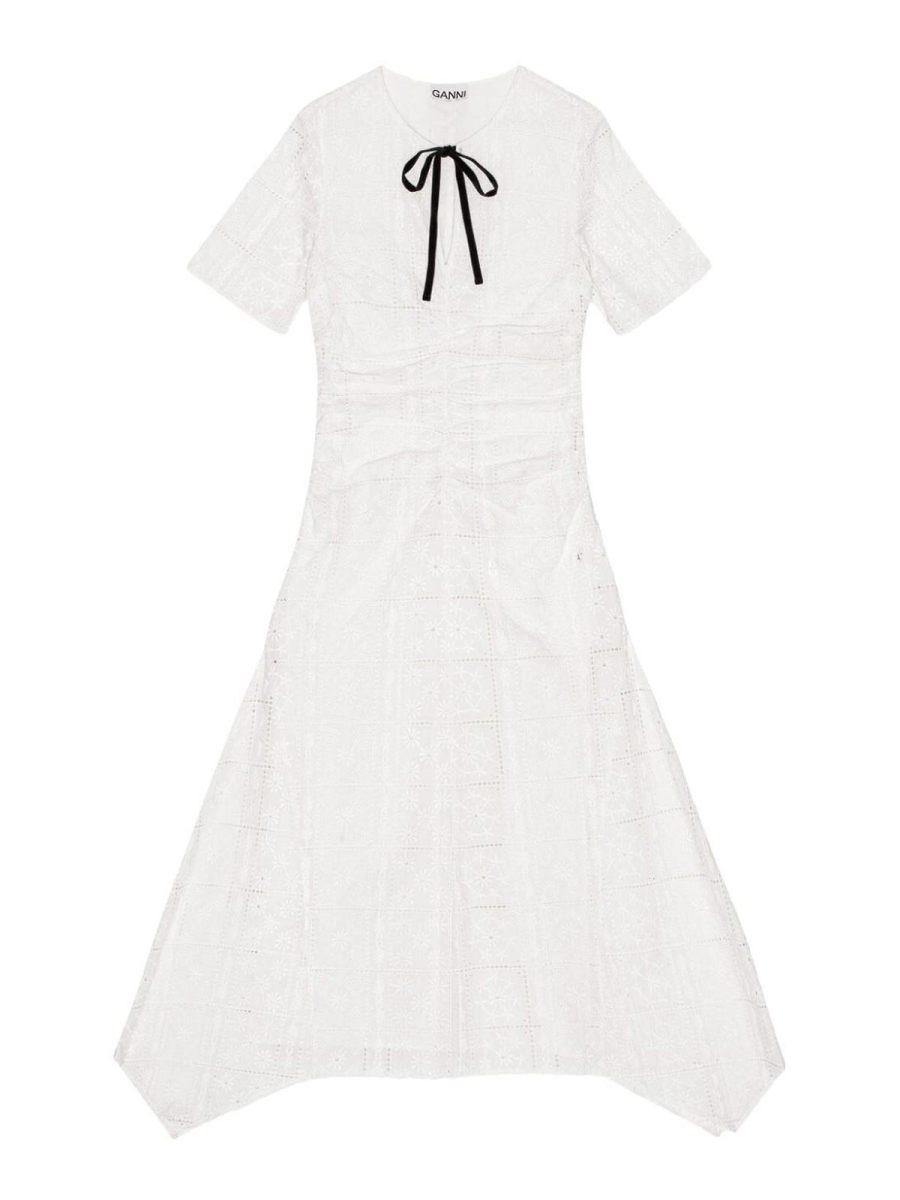 Ganni Maxi Robe - Noir