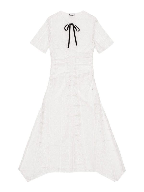 Ganni Maxi Robe - Noir