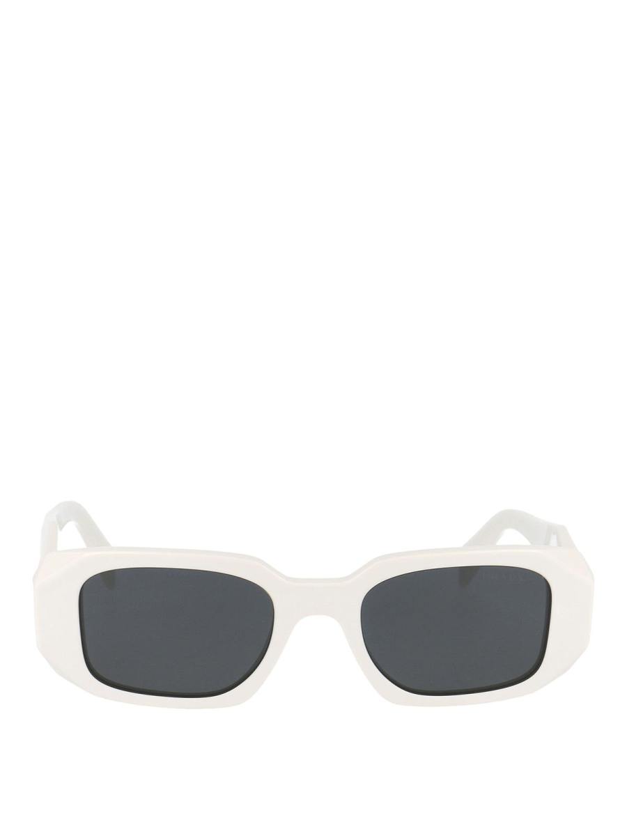 Prada Lunettes De Soleil - Blanc