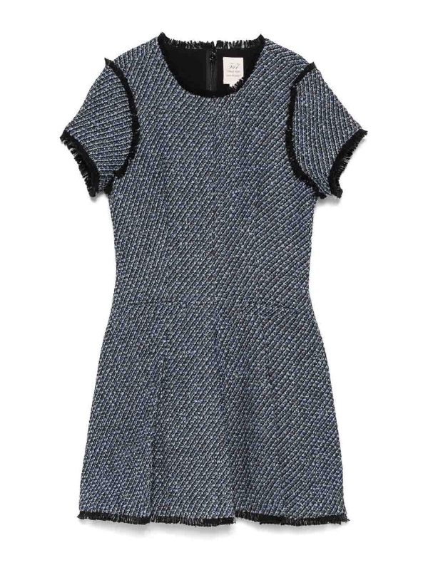 Cinq a Sept Robe Au Genou - Bleu