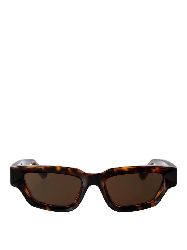 Bottega Veneta Lunettes De Soleil - Marron