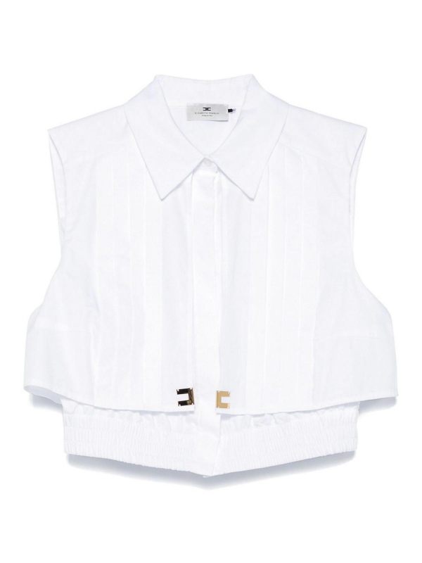 Elisabetta Franchi Chemise - Blanc