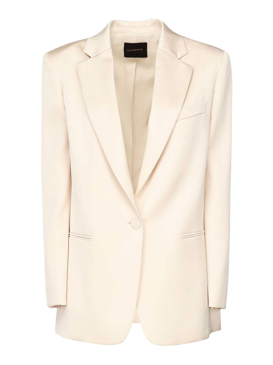 The Andamane Blazer - Blanc