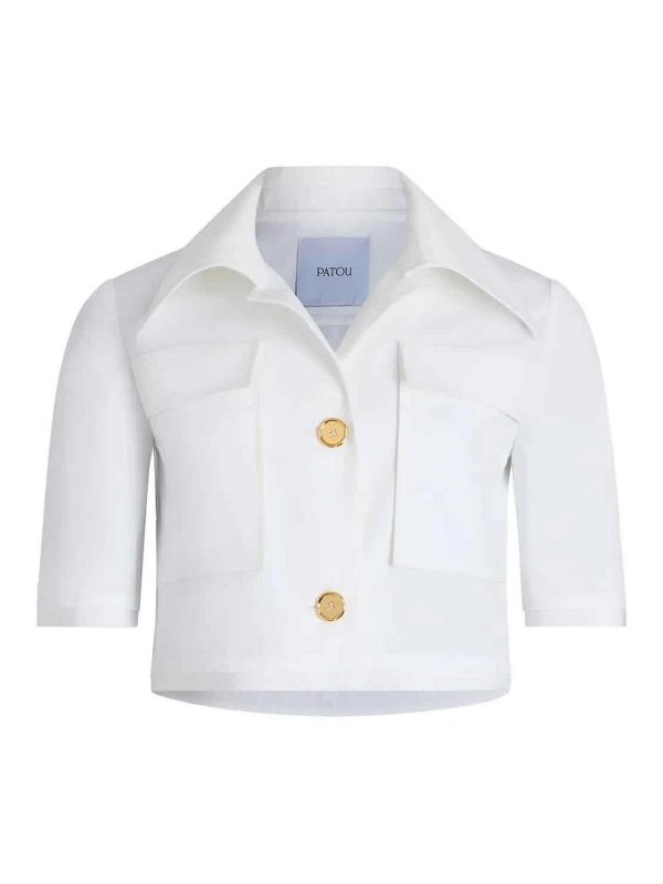 Patou Veste Casual - Blanc