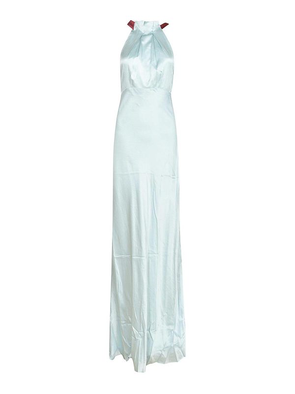 Saloni Robe Au Genou - Gris