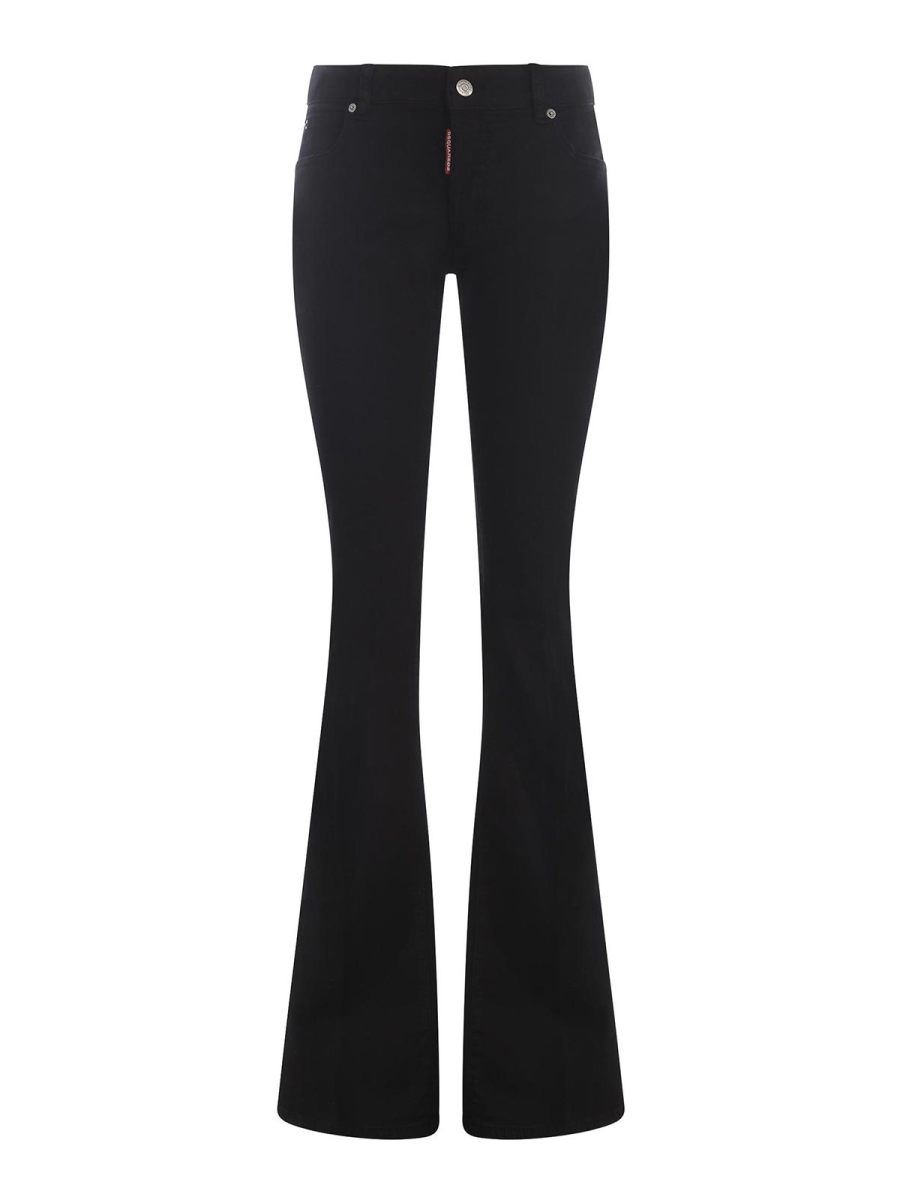 Dsquared2 Jean Évasé - Noir