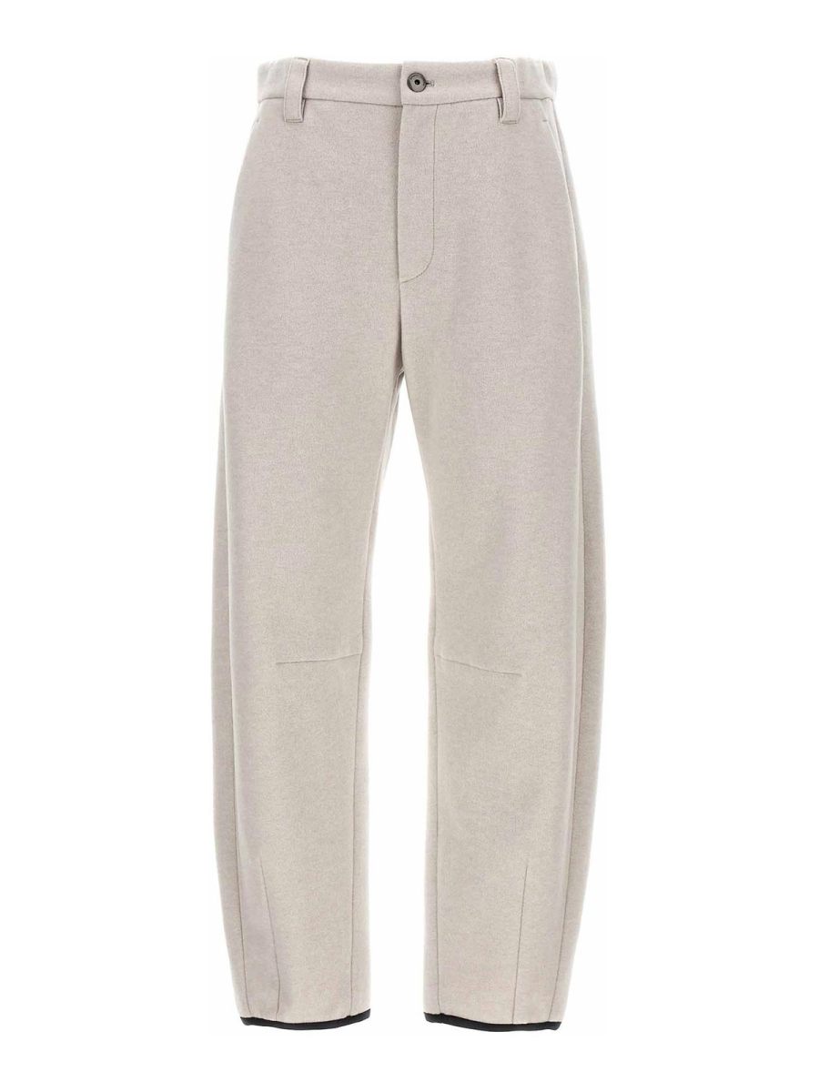 Brunello Cucinelli Pantalons Décontractés - Gris