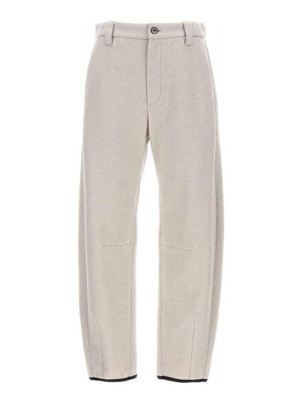 Brunello Cucinelli Pantalons Décontractés - Gris