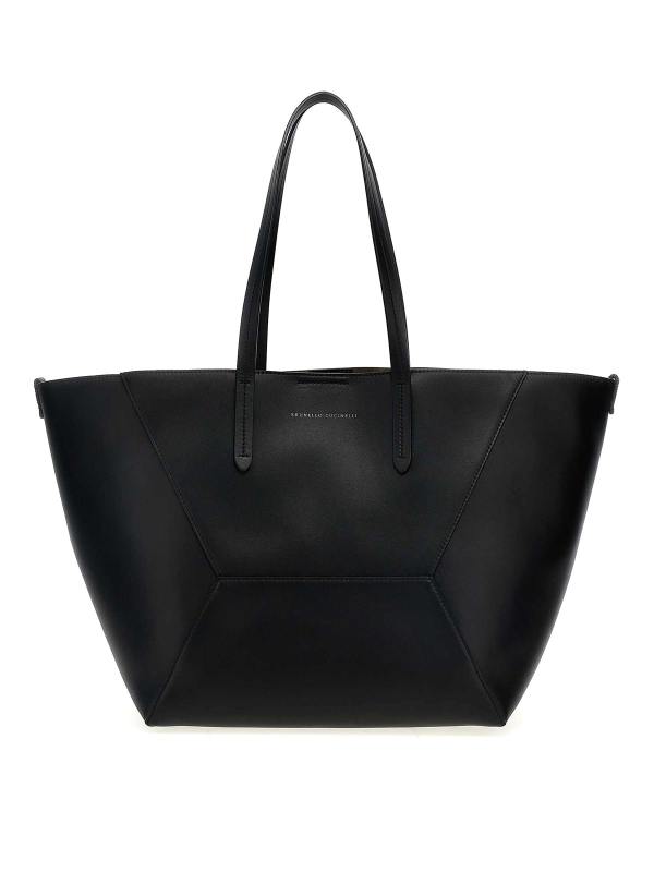 Brunello Cucinelli Sac Cabas - Noir