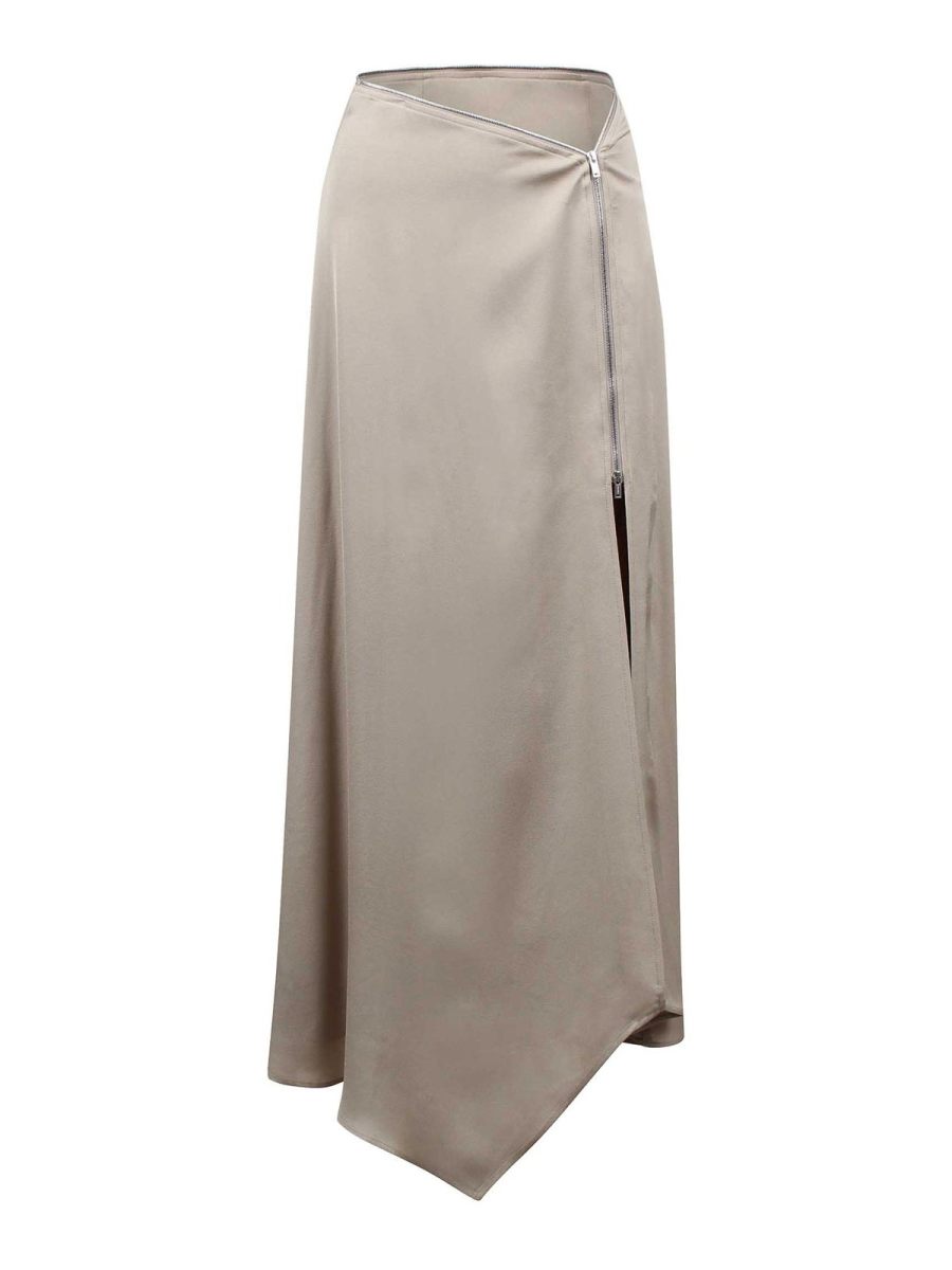 Nanushka Jupe Midi - Beige