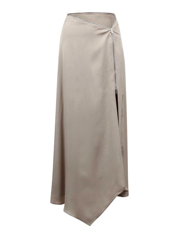 Nanushka Jupe Midi - Beige
