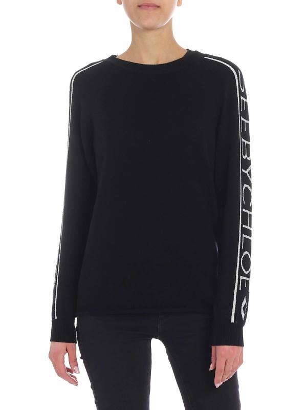 See by Chloé Pull Col Rond - Noir