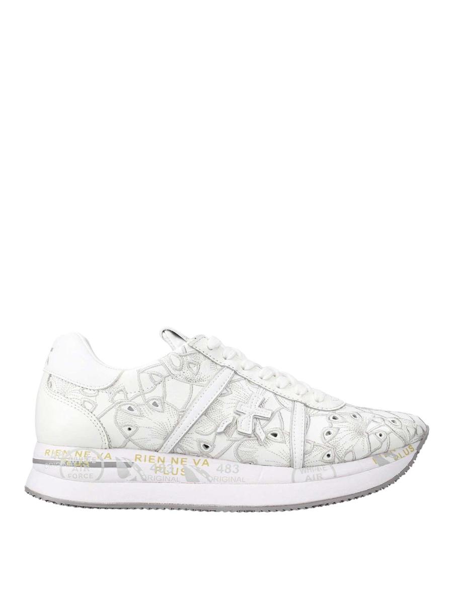 Premiata Baskets - Blanc