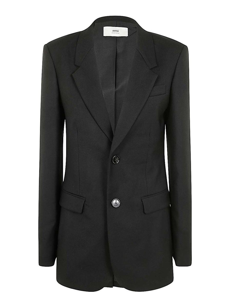 Ami Paris Veste Casual - Noir