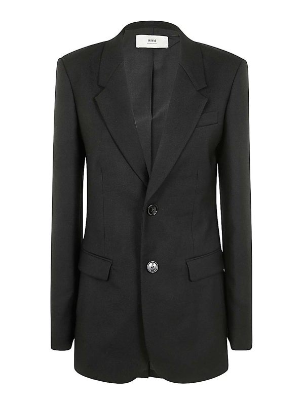 Ami Paris Veste Casual - Noir
