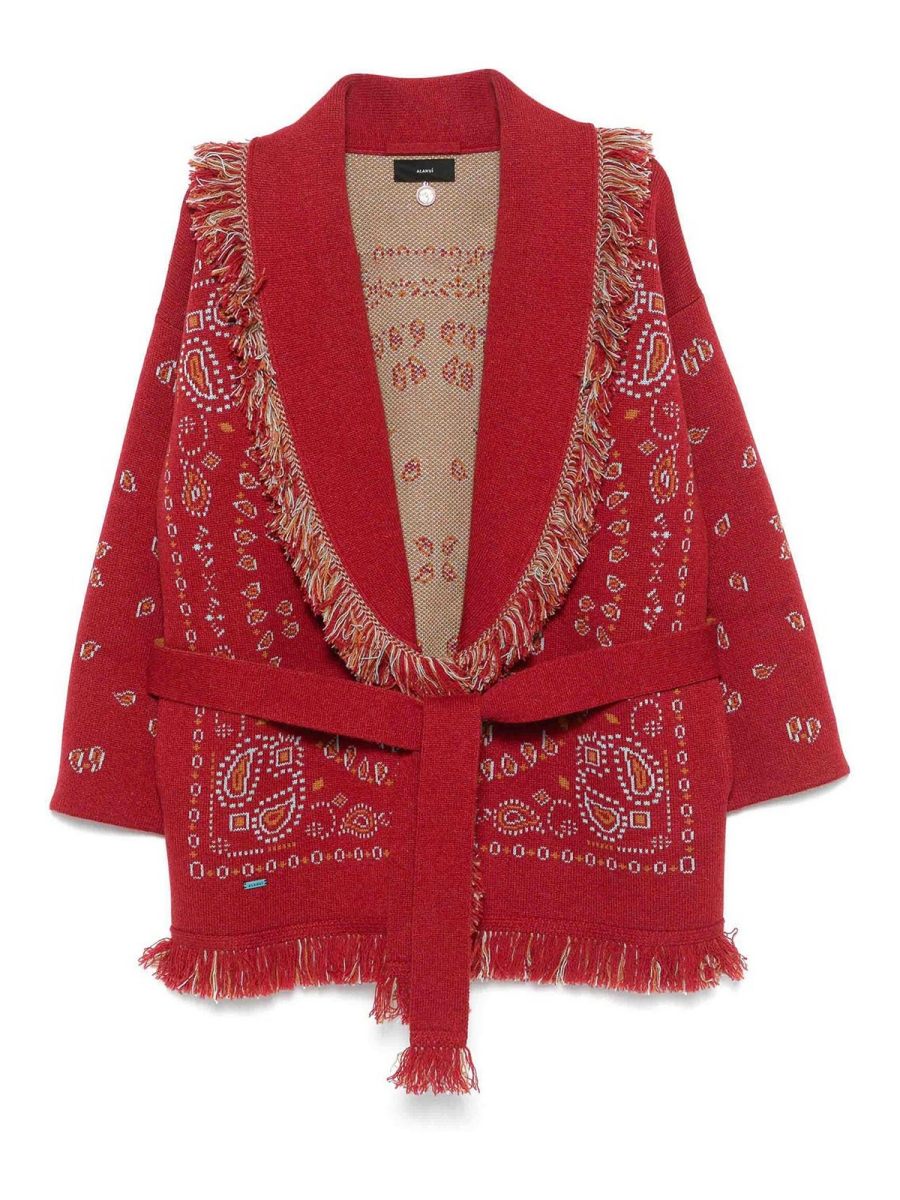 Alanui Cardigan - Rouge