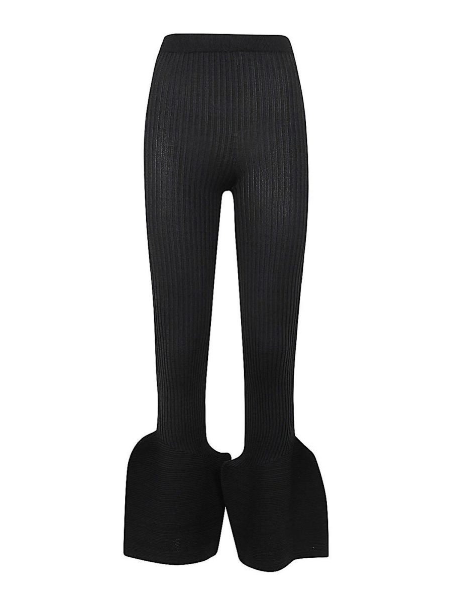 Pleats Please Issey Miyake Pantalons Décontractés - Noir