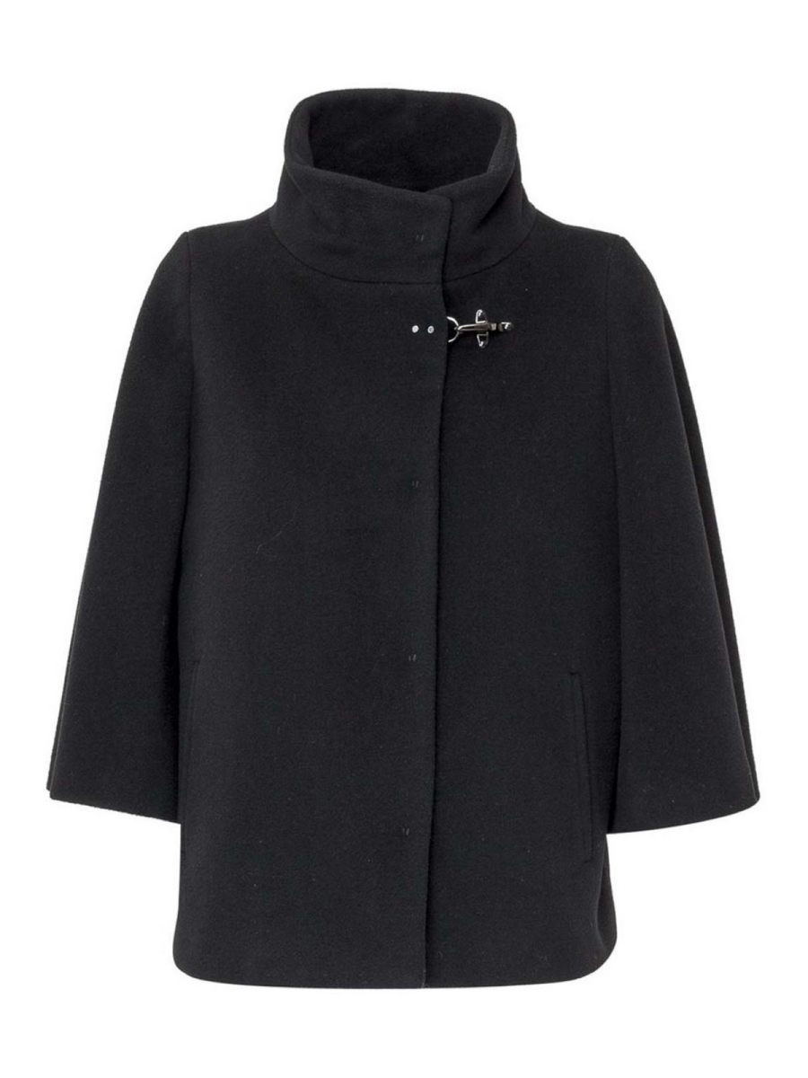 Fay Manteau Court - Noir
