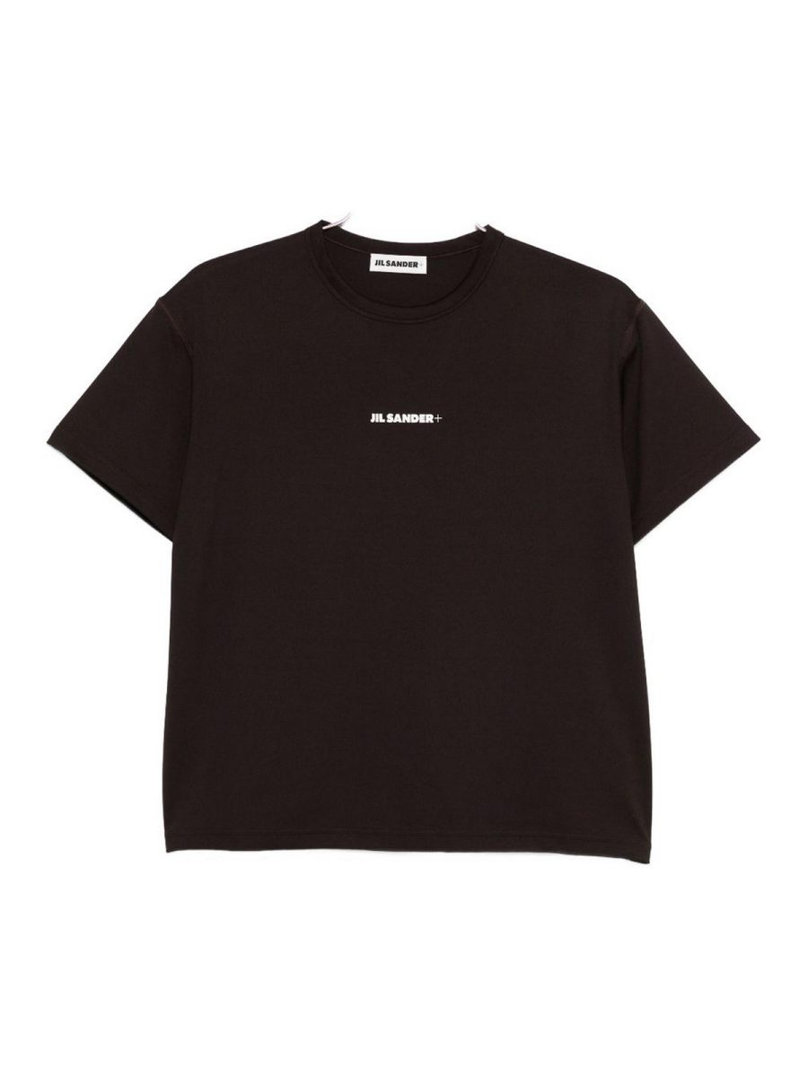 Jil Sander Pull Col Rond - Marron