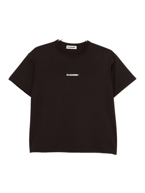 Jil Sander Pull Col Rond - Marron