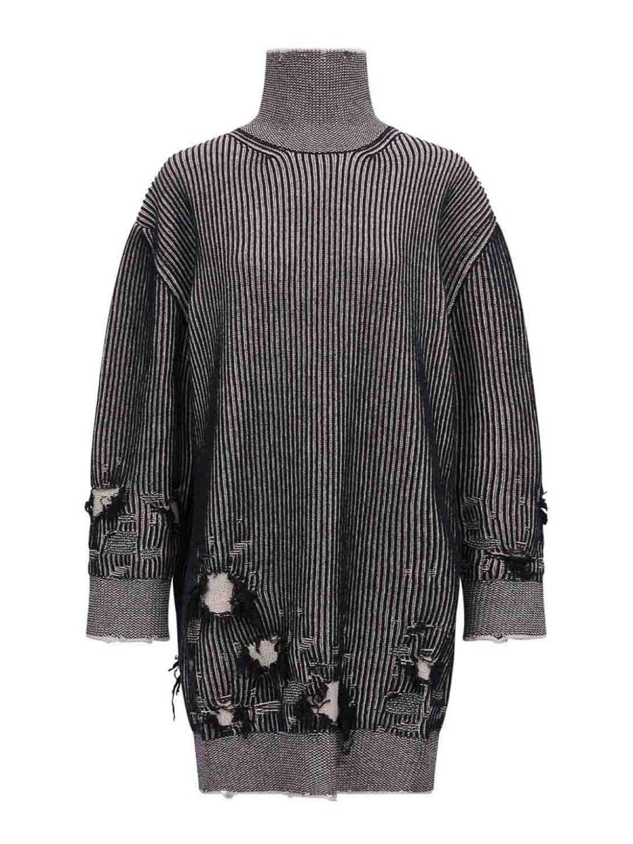 MM6 Maison Margiela Robe Au Genou - Vert