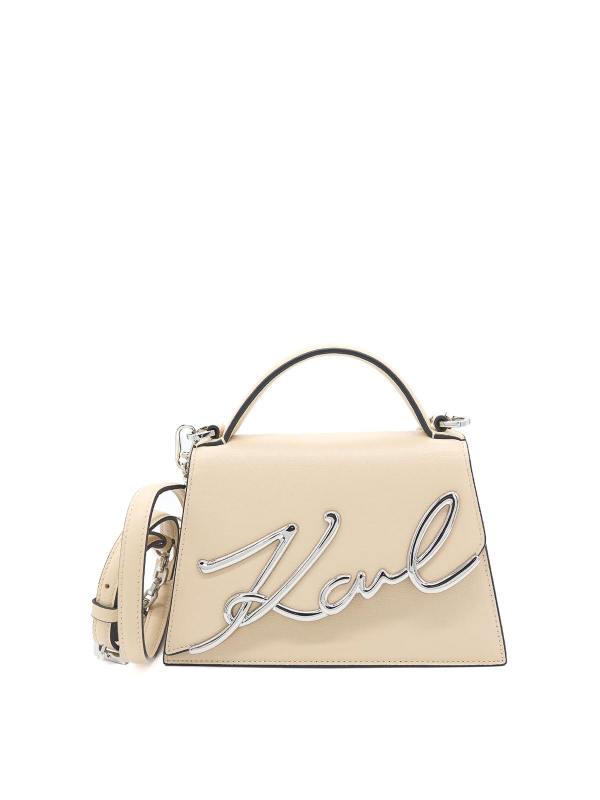 Karl Lagerfeld Sac Bandoulière - Beig