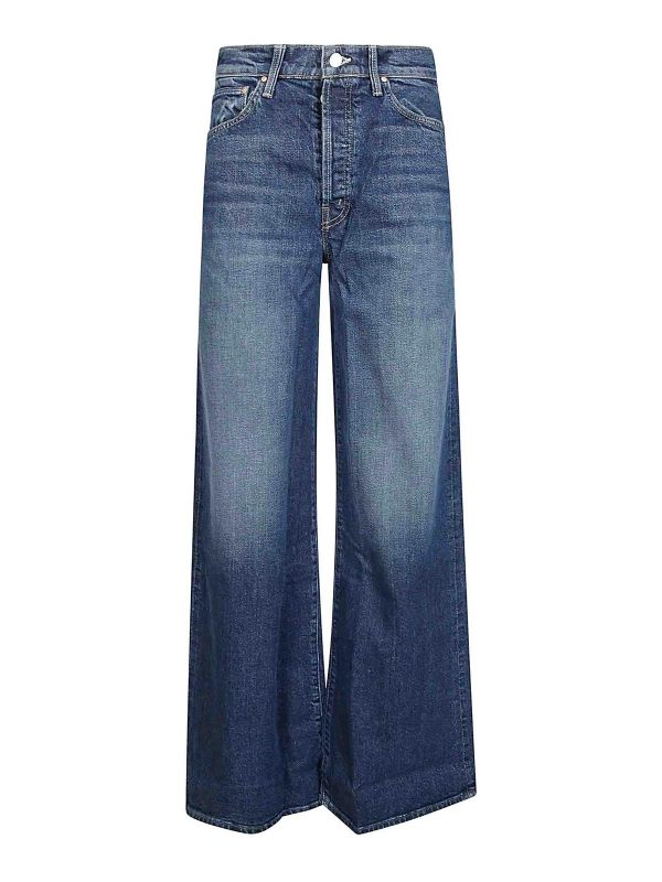 Mother Jean Bootcut - Bleu