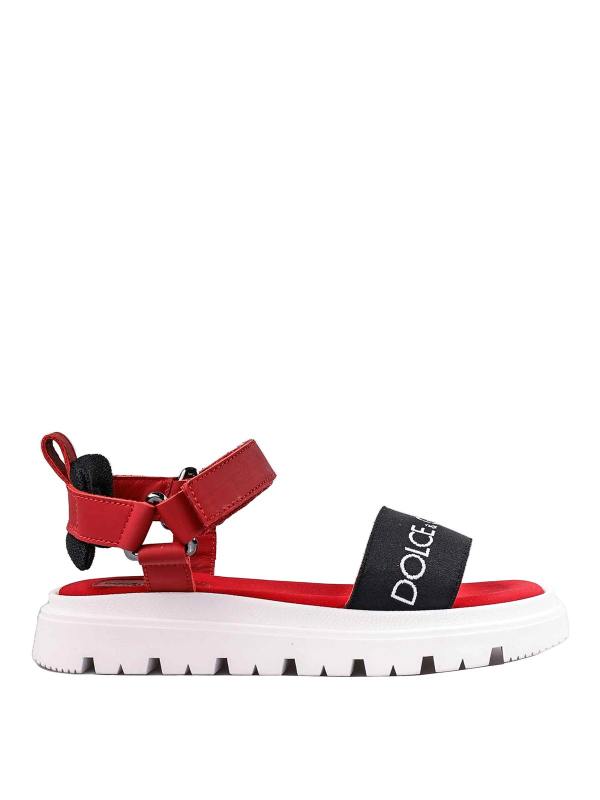 Dolce & Gabbana Sandales - Rouge
